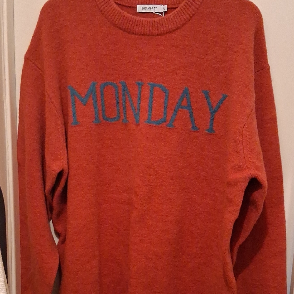 Sheyan & Sy Rust Sweater